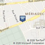 Hotel Burdigala Map
